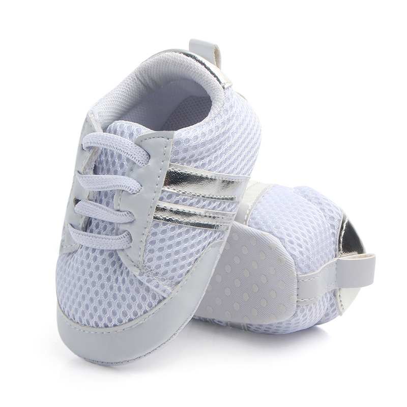 Wholesale spring and autumn breathable mesh baby shoes, soft-soled anti-slip baby walking shoes, casual 0842 pic 23