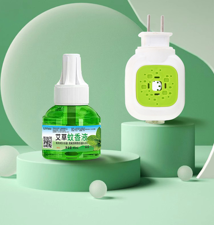 艾草蚊香液批发艾草驱蚊液防蚊电热蚊香液艾草电蚊香工厂电蚊香液详情11