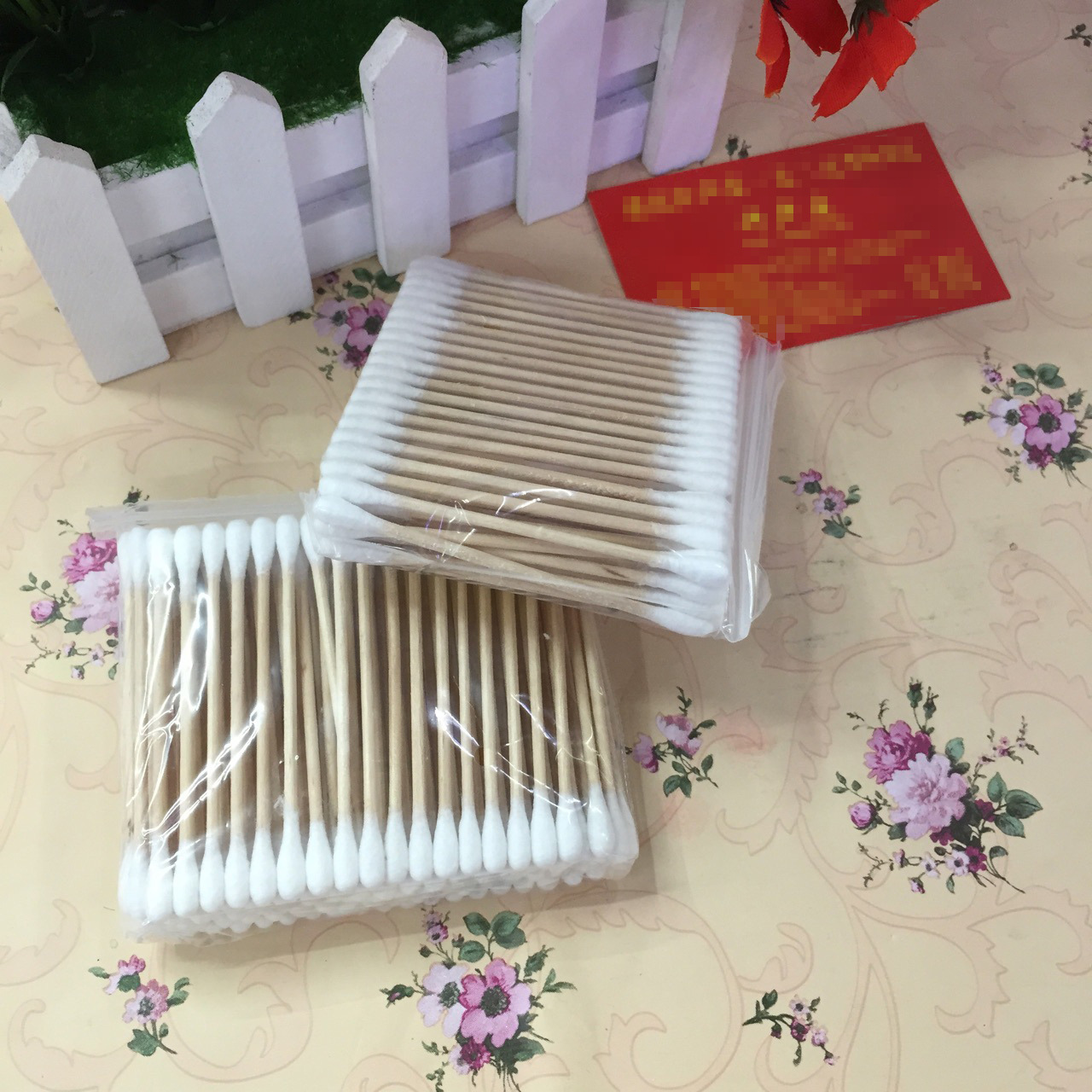 2 packs of high-quality wooden cotton swabs, disposable cosmetic cotton swabs, dust-free wiping cotton swabs, Yiwu small commodities wholesale pic 38