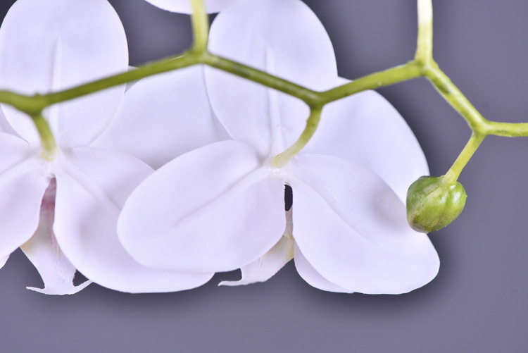 Factory supply of simulated Phalaenopsis, modern, simple and light luxury decoration, artificial flower touch, Phalaenopsis hand-painted soft decoration ornaments pic 9