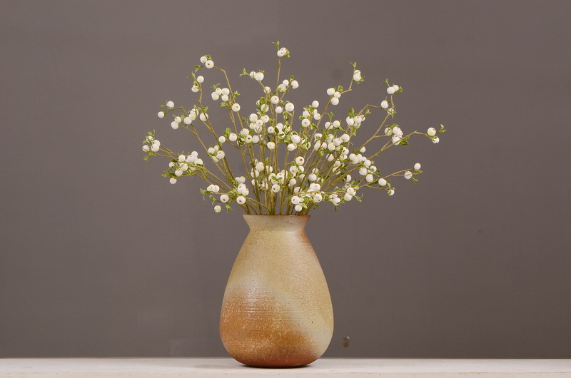 Factory direct sales of simulated small apple branches with leaves for home entrance and hotel soft decoration, as well as simulated fruit branches of the money fruit pic 13