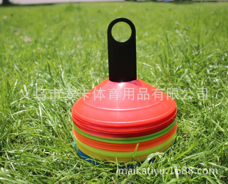 工厂批发标志碟 标志桶足球标志碟 22克标志盘 标志物 训练标志锥详情2