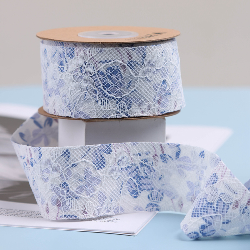 Floral lace ribbons, ribbons, hair accessories, bow shoes, flower straw hats, cake baking gift boxes, floral art, flower shops, ribbons pic 14