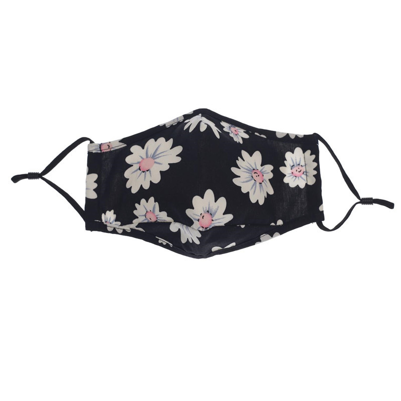 防尘防晒透气口罩 小碎花棉布口罩防粉尘棉布艺口罩厂家批发详情17