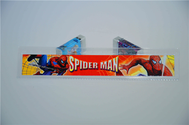 Wholesale plastic rulers, colorful cartoon small straight rulers, cute animals, 15 cm plastic rulers available for sample pic 34