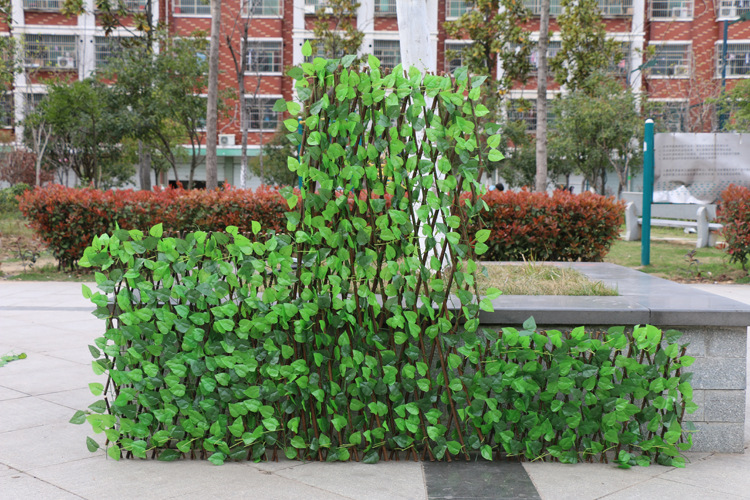 Artificial fence guardrail net, artificial grass fence net, artificial plant leaf fence, artificial rattan fence, artificial flower, artificial lawn, artificial tree, artificial rattan, artificial flower, artificial green pic 19
