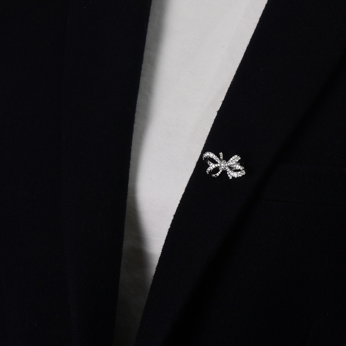 领针立体蝴蝶胸针纯铜微镶速卖通亚马逊跨境爆款迷你胸针婚礼配饰详情7