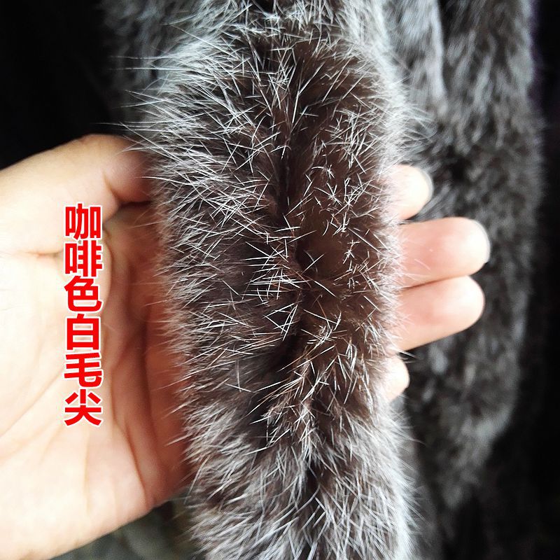 Wholesale of rabbit fur, wool strips, wool edge strips, sandwich strips, lace, winter fur, wool edge Hanfu, capes and other fur clothing accessories pic 34