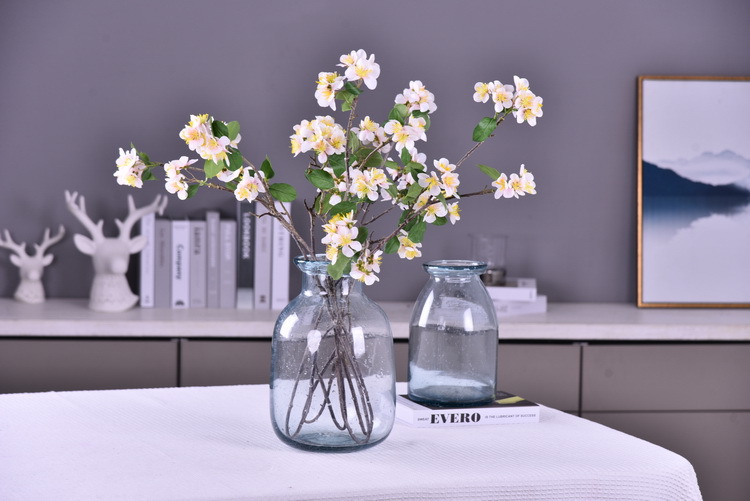 Wholesale of artificial flowers from the original factory, including artificial pear blossoms, cherry blossoms, duckweed flowers, model rooms, living rooms and hotel decorations pic 28