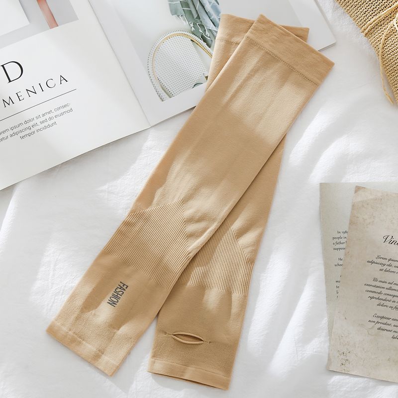 Wholesale and consignment of upgraded summer ice silk sleeve sun protection arm covers for both men and women, extended arm covers for driving and cycling pic 28