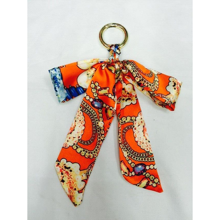 Jane Eyre Siyuan new product supply: Small square scarves, versatile leather buckles, leather bags, decorative small neckerchiefs, bag straps, silk scarf accessories, keychains pic 5