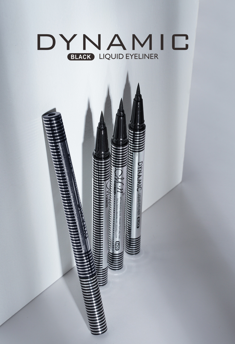 MENOW non-smudging and non-fading eyeliner liquid pen, quick-drying, waterproof and long-lasting black liquid fine tip eyeliner pen pic 10