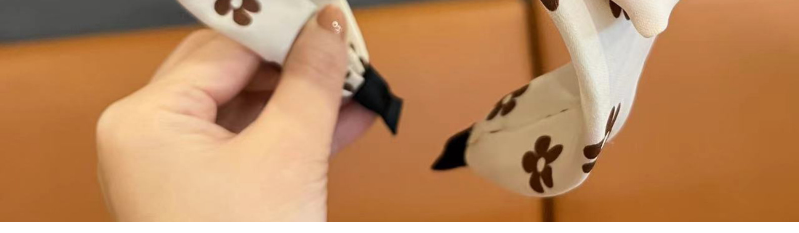 女时尚气质洗脸发卡发箍 ins新款百搭网红压发宽边蝴蝶结头箍发饰详情39