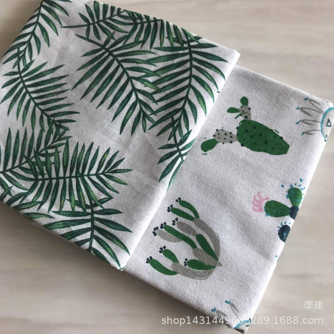 Jianxiang Textile Factory supplies linen printed Nordic-style tablecloths, cushions, aprons and storage bags, which can be made into PE film pic 64