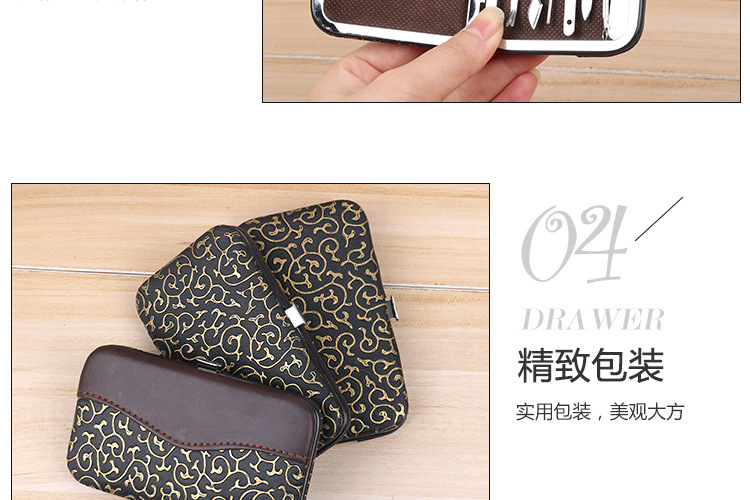 12-piece nail clipper set, multi-functional nail care and beauty tool set, gift nail clippers, custom logo pic 7