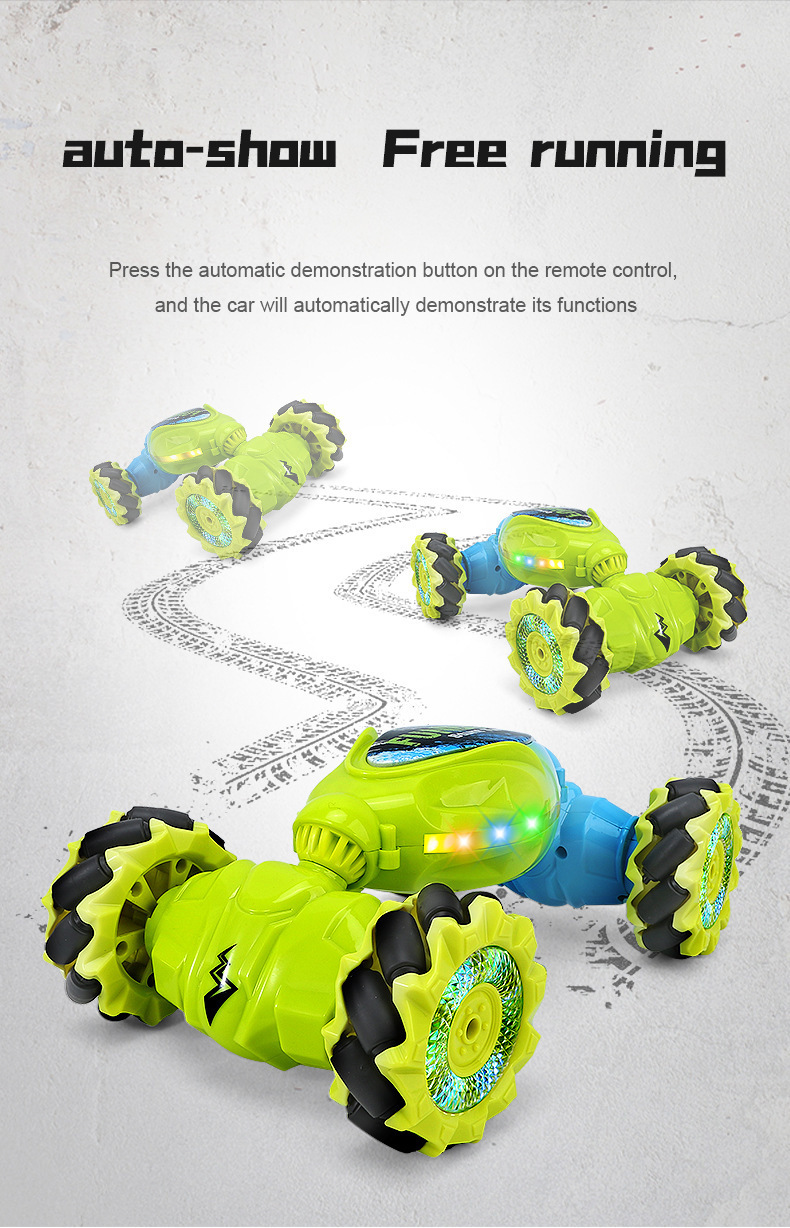 手势感应变形遥控车儿童玩具扭变车电动攀爬赛车越野漂移男孩礼物详情15