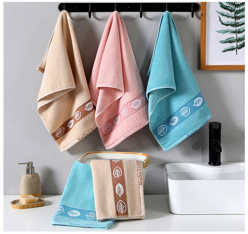 Casa uso diario engrosado mil pájaros tartan absorbente toalla de algodón para lavar la cara supermercado hotel regalo de boda caja de regalo toalla pic 16