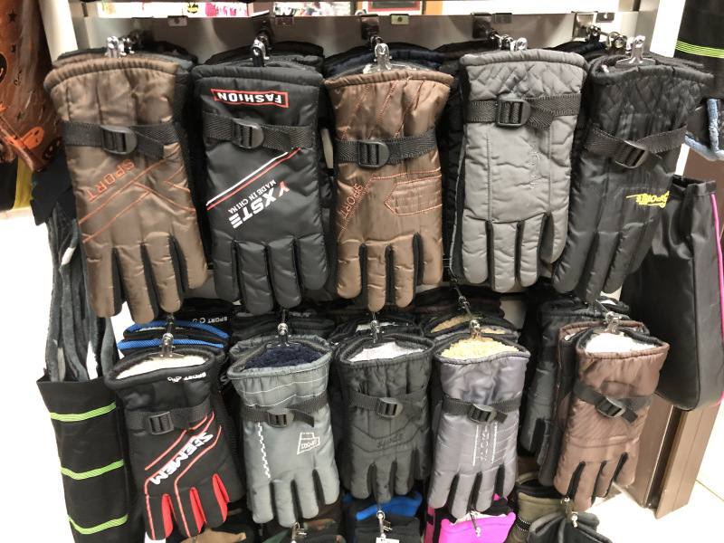Winter thickened and fleece gloves, street stall, night market, wandering products, windproof, cycling, cold-proof and anti-slip cotton gloves pic 10