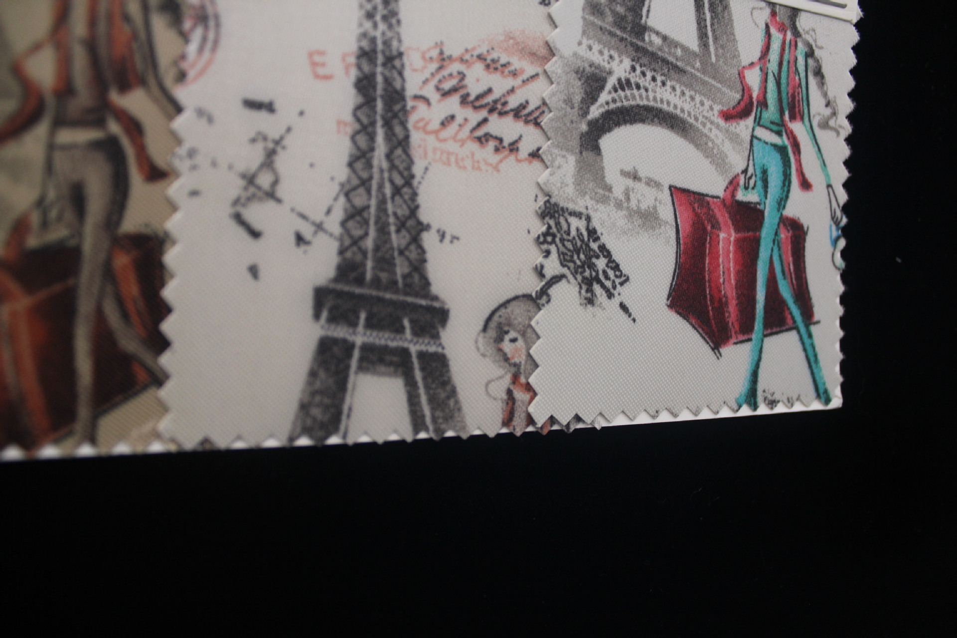 Sedin printed urban beauty printed foam printed fabric foam coated pvc pic 4