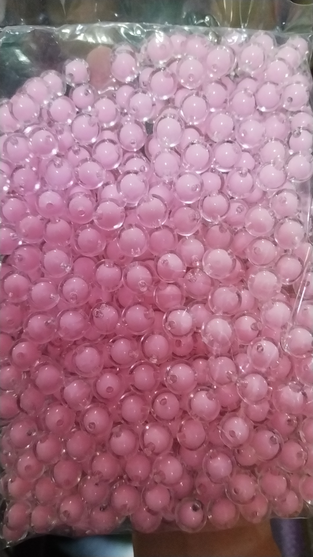AB colored beads, middle beads, inner beads, round beads, color-coated acrylic beads, homemade necklace accessories, diy handcrafted beading materials pic 15