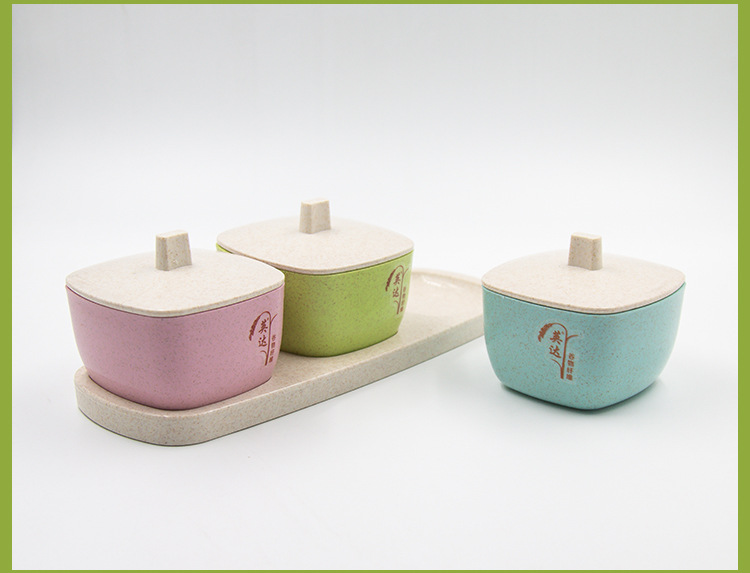 Three or four sets of seasoning boxes, salt and sugar seasoning boxes, multi-style seasoning combination sets, seasoning jars pic 10
