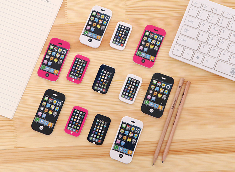 Creative mobile phone-shaped eraser, mobile phone eraser, student eraser, student stationery wholesale Taobao supply pic 11