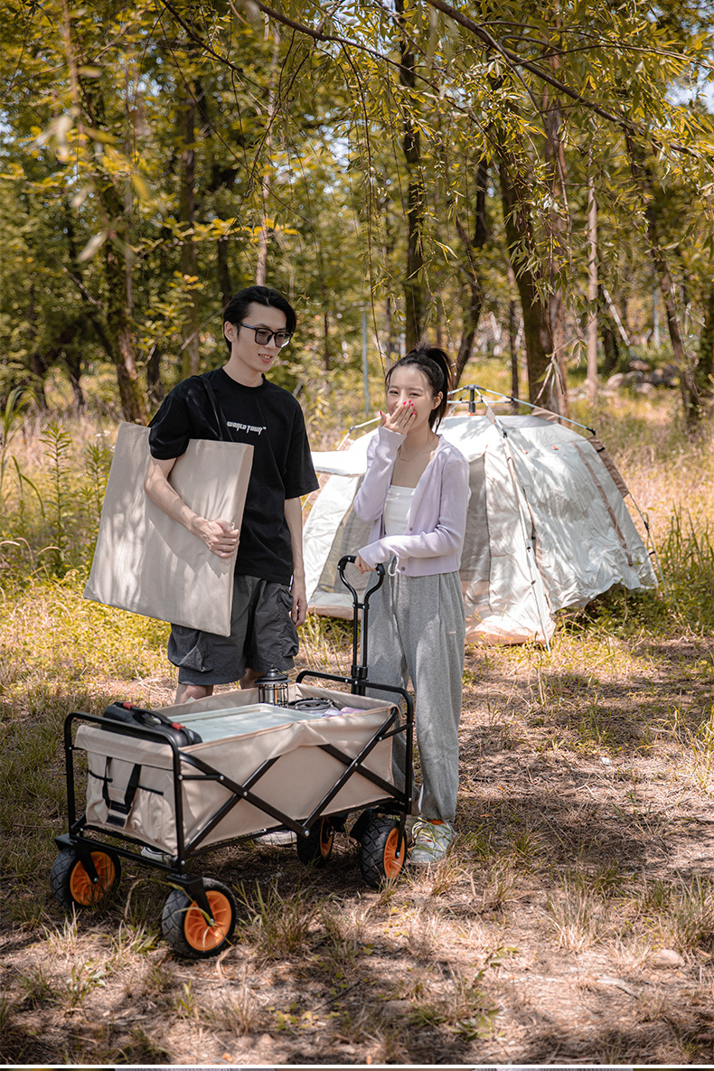 Dacheng Camping Cart Desktop Version Folding Portable Campsite cart accessories Outdoor camping trolley Picnic cart accessories pic 8
