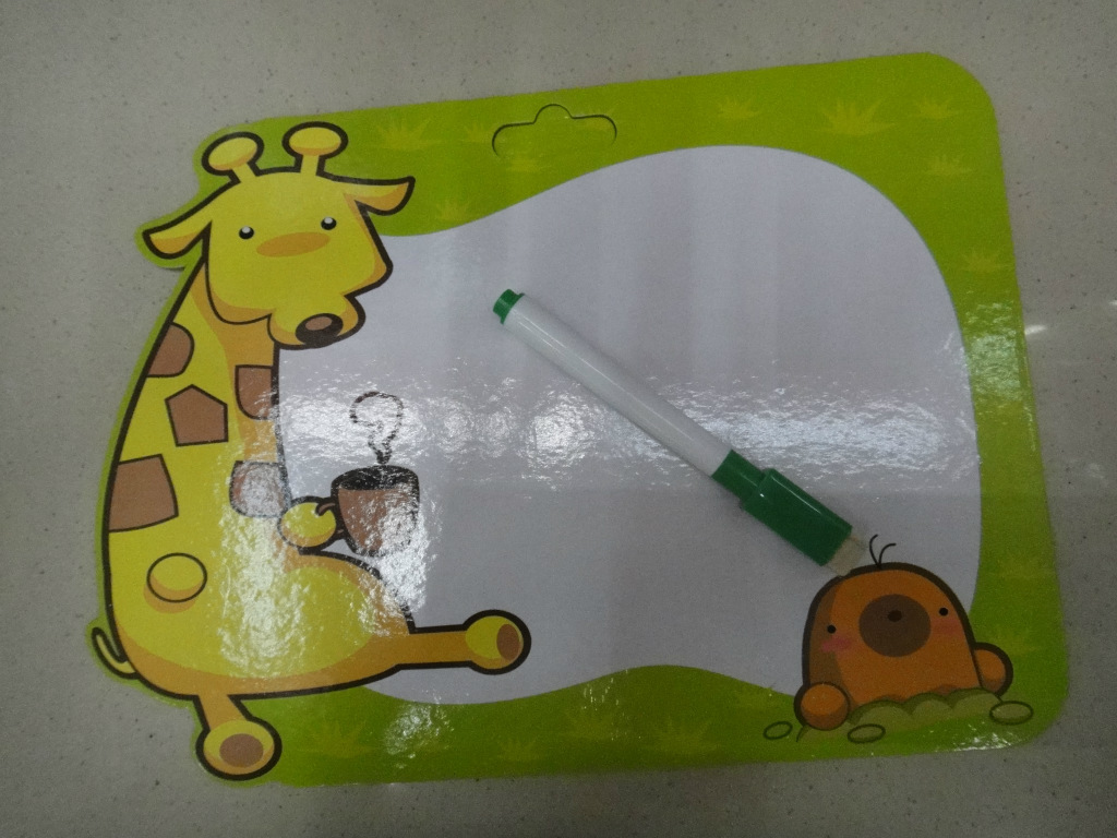 【厂家直销】可选黑白彩色 儿童磁性涂鸦画板写字板 益智早教玩具详情11