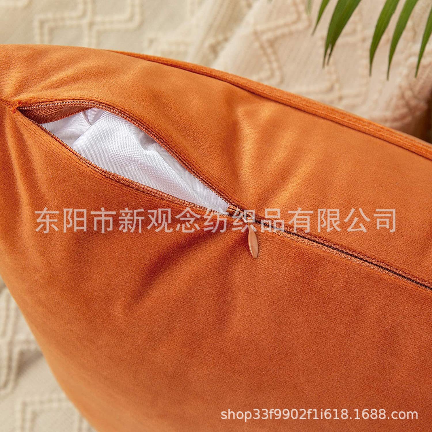 Wholesale factory direct sales of new Dutch velvet waist pillow, velvet throw pillow, light luxury pressure rope, creative throw pillow cover and cushion pic 27