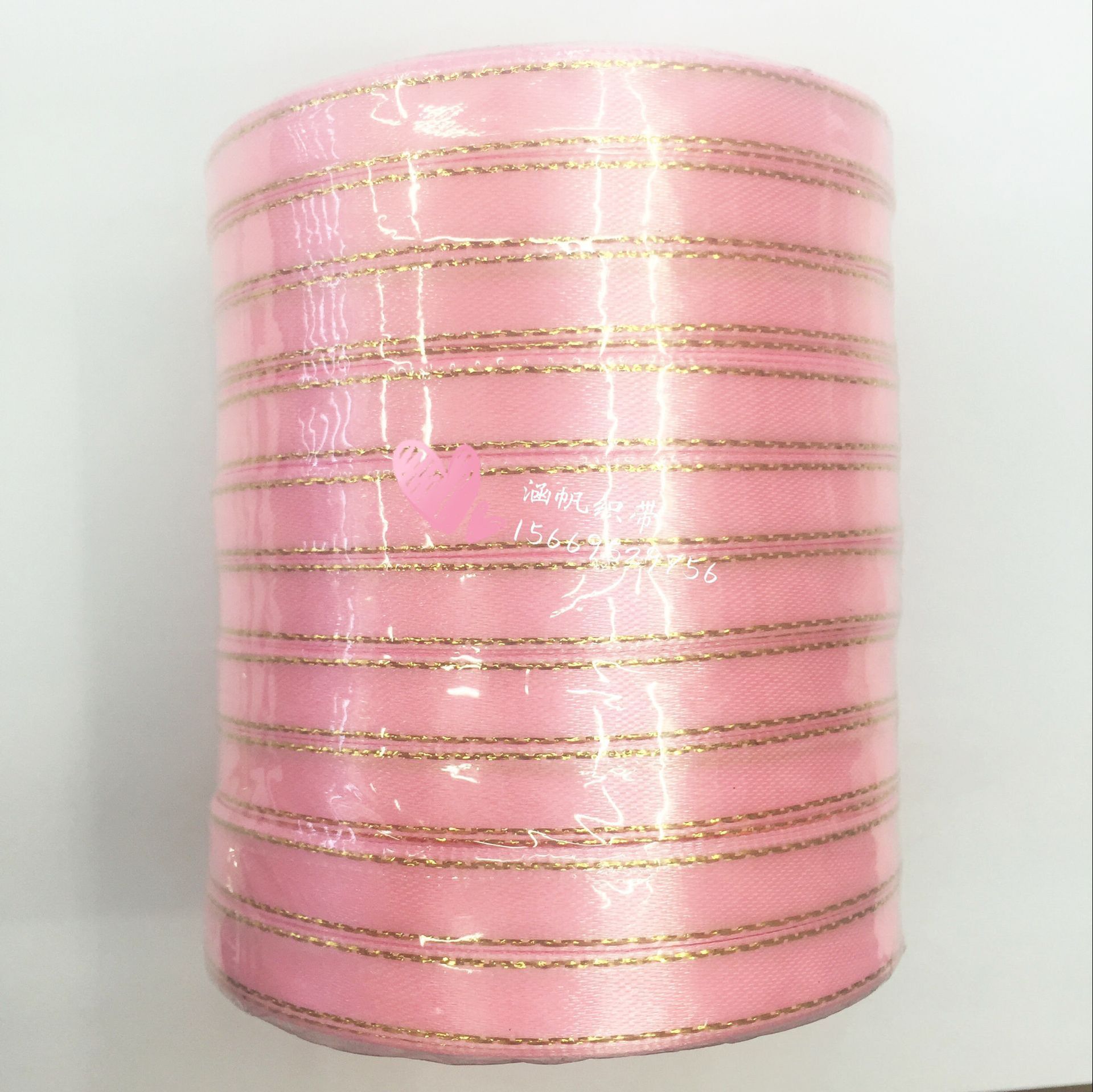 1 cm gold-edge ribbon, 3 fen in multiple colors to choose from. Available in stock for gift packaging, head accessories, clothing accessories, etc pic 23