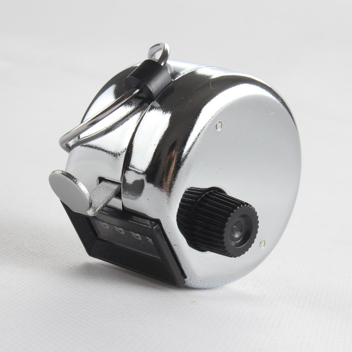 Mini press manual counter, metal casing human flow counter, hand press counter, statistical counter pic 6