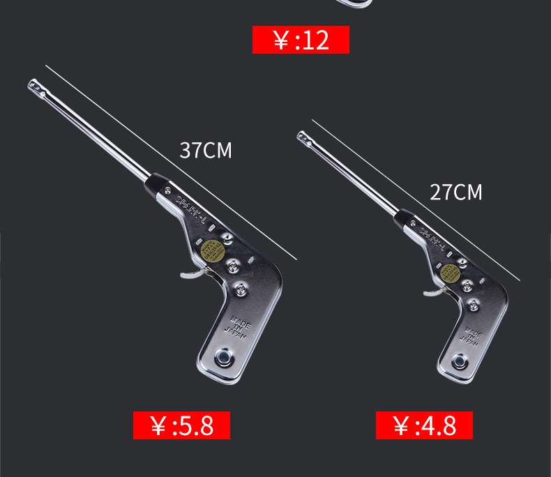 Cross-border supply of 37CM metal igniters, kitchen gas stove igniters, outdoor barbecue and camping extended lighters pic 10