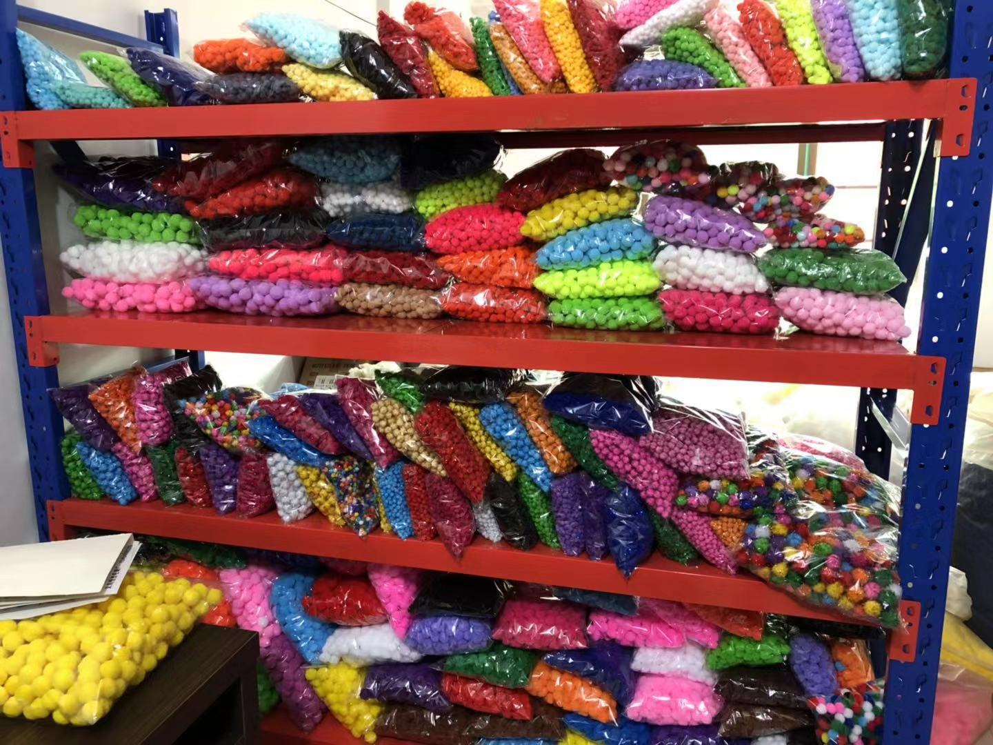 厂家直销金丝毛球金葱球 大量现货详情10