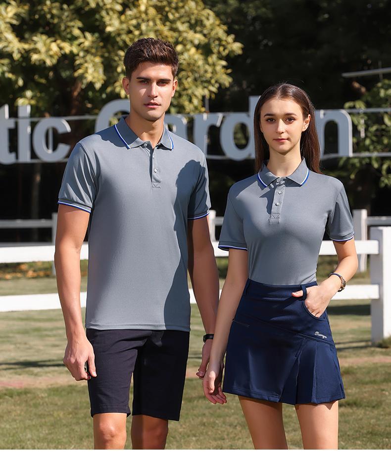 翻领Polo衫T恤定制企业广告衫文化衫订做速干短袖男工作服印logo详情3