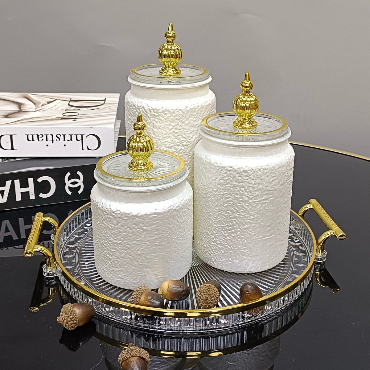 High-quality appearance level glass sealed jars for export, European-style glass with LIDS pic 8