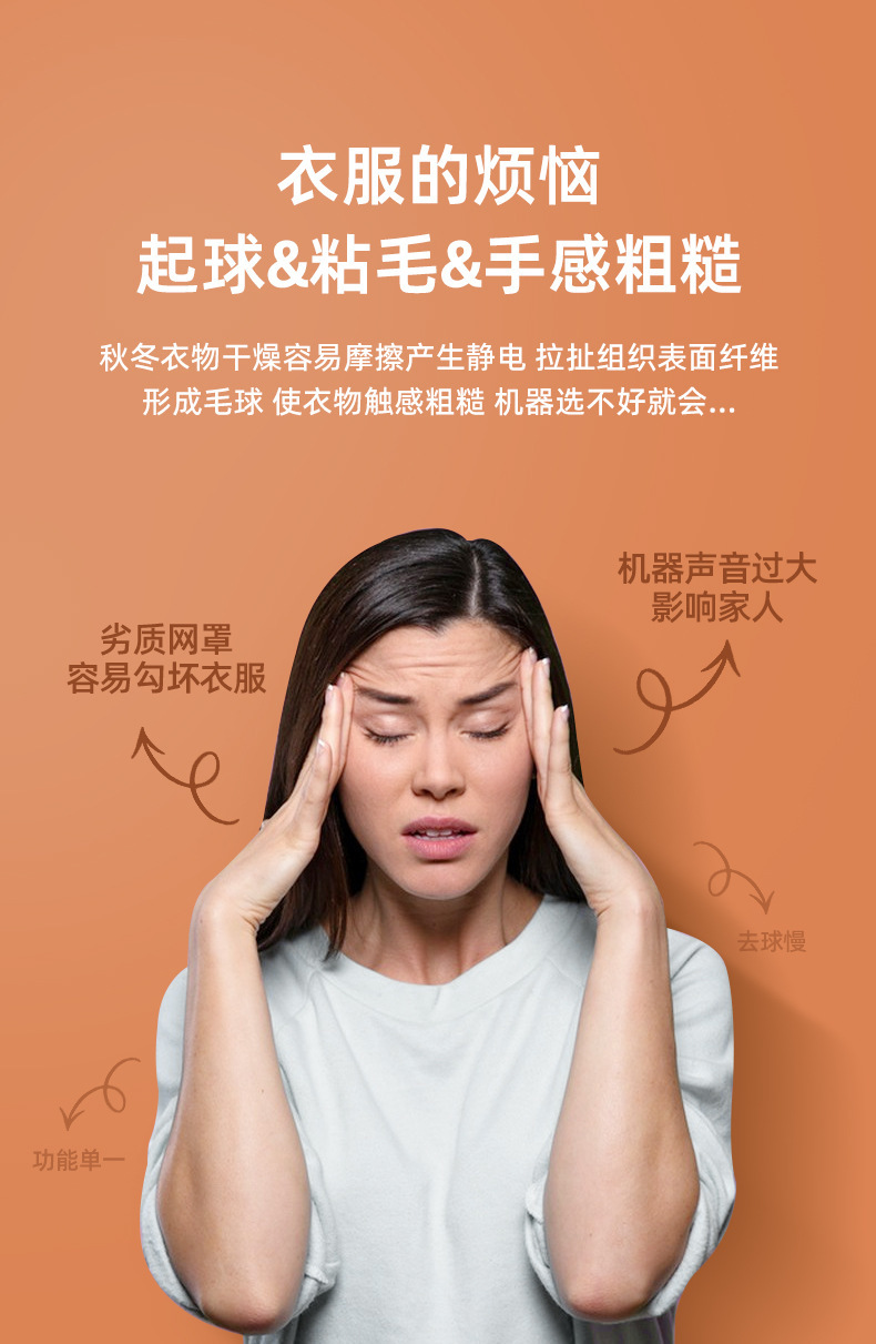 跨境毛球修剪器 家用电动剃毛机剃毛器去毛去球机刮毛器家用详情3