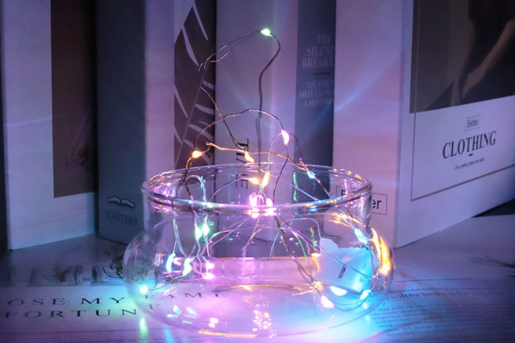 LED string lights, origin and supply of light-emitting three-function flashing lights, cake decorative lights, flower shops pic 11