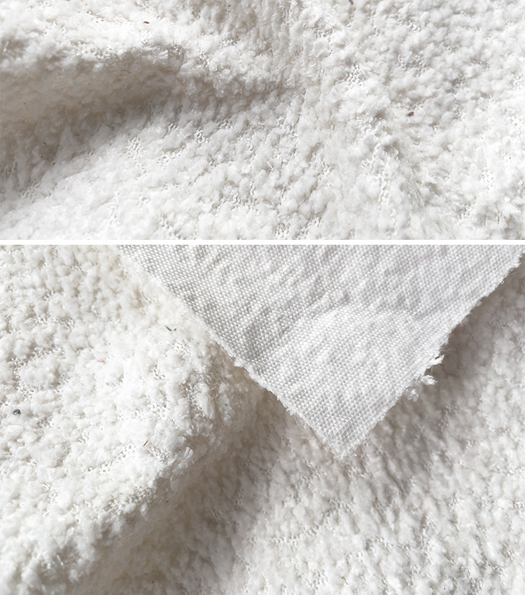 Wholesale of Chenille fabric, thickened soft and hard wrapped cushions, headboard solid color seat cushions, bay window cushions, sofa fabric in stock pic 5