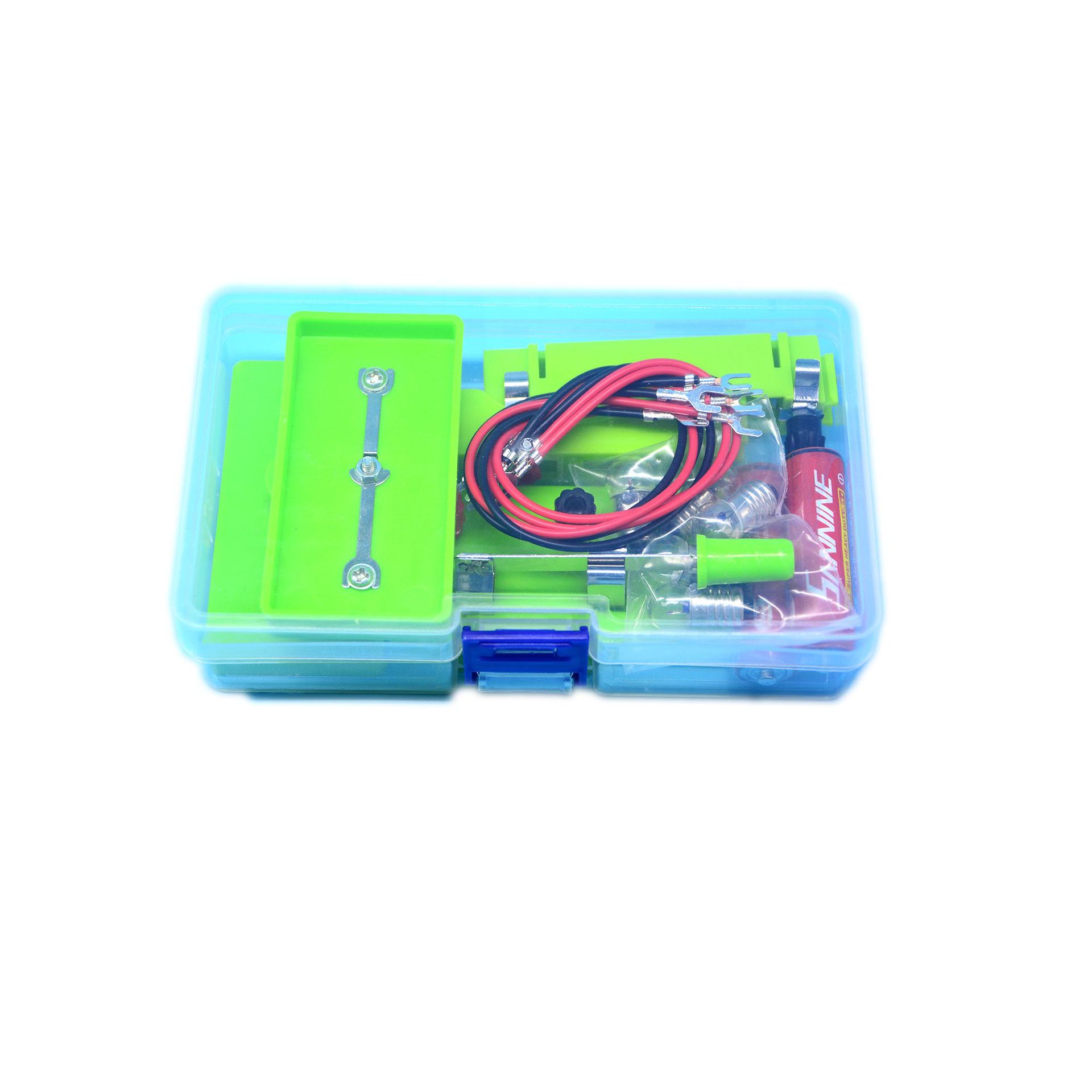 DIY simple physics circuit science Experiment Series and parallel connection set series Manual material manufacturer pic 12