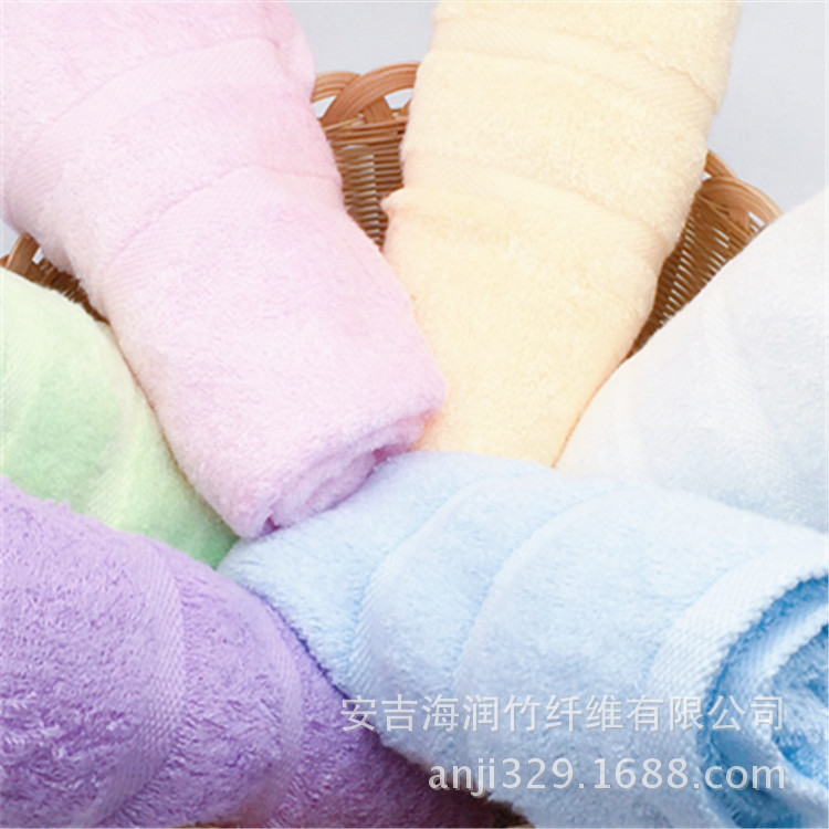 竹润竹纤维毛巾浴巾套装商务礼品结婚生日礼品满月回礼LOGO定制详情5