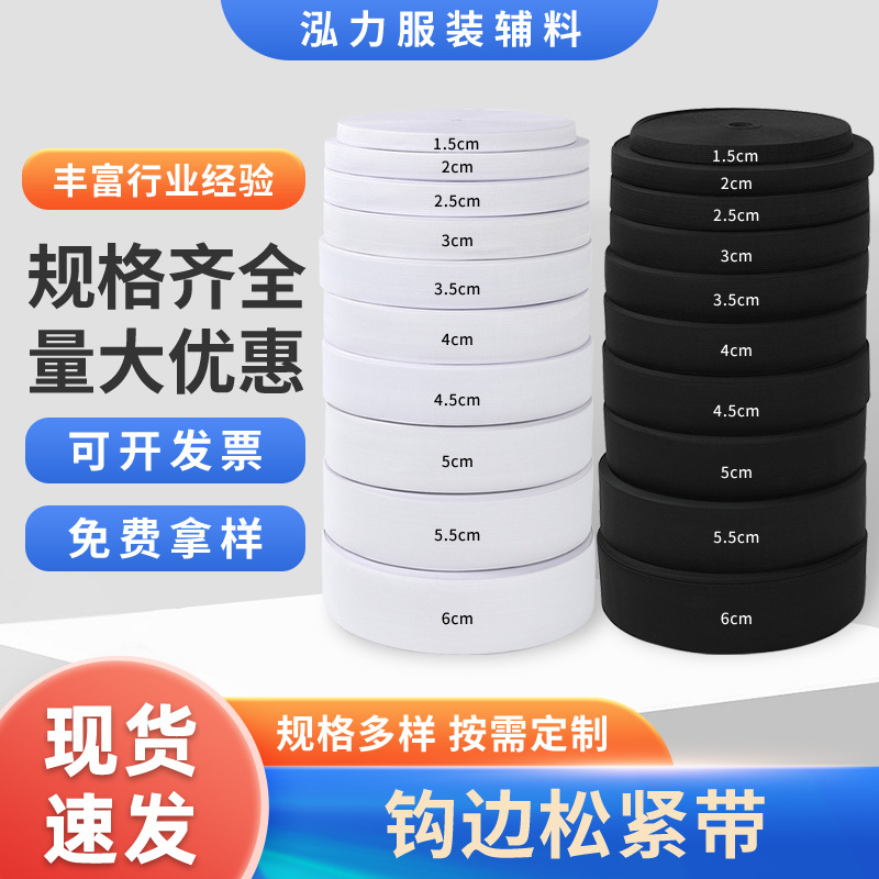 厂家现货 白色嵌线棉绳 服装辅料包边用包芯棉绳3条16条包芯棉绳详情1