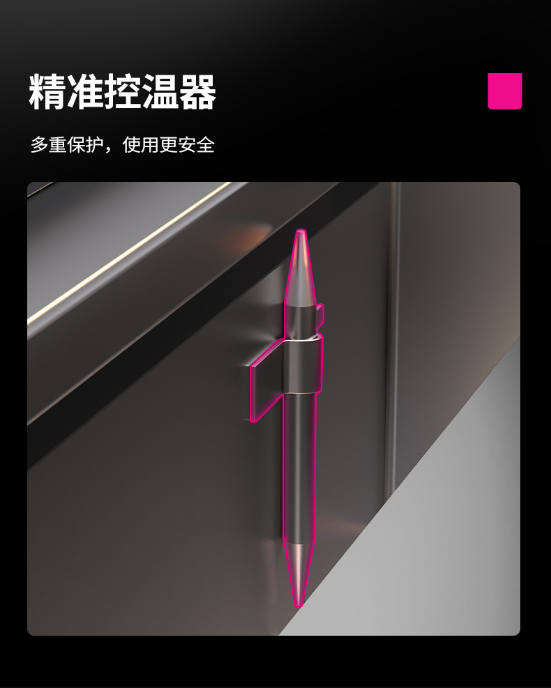 乐创保温柜 商用蛋挞汉堡炸鸡熟食面包板栗加热台式保温展示柜详情22