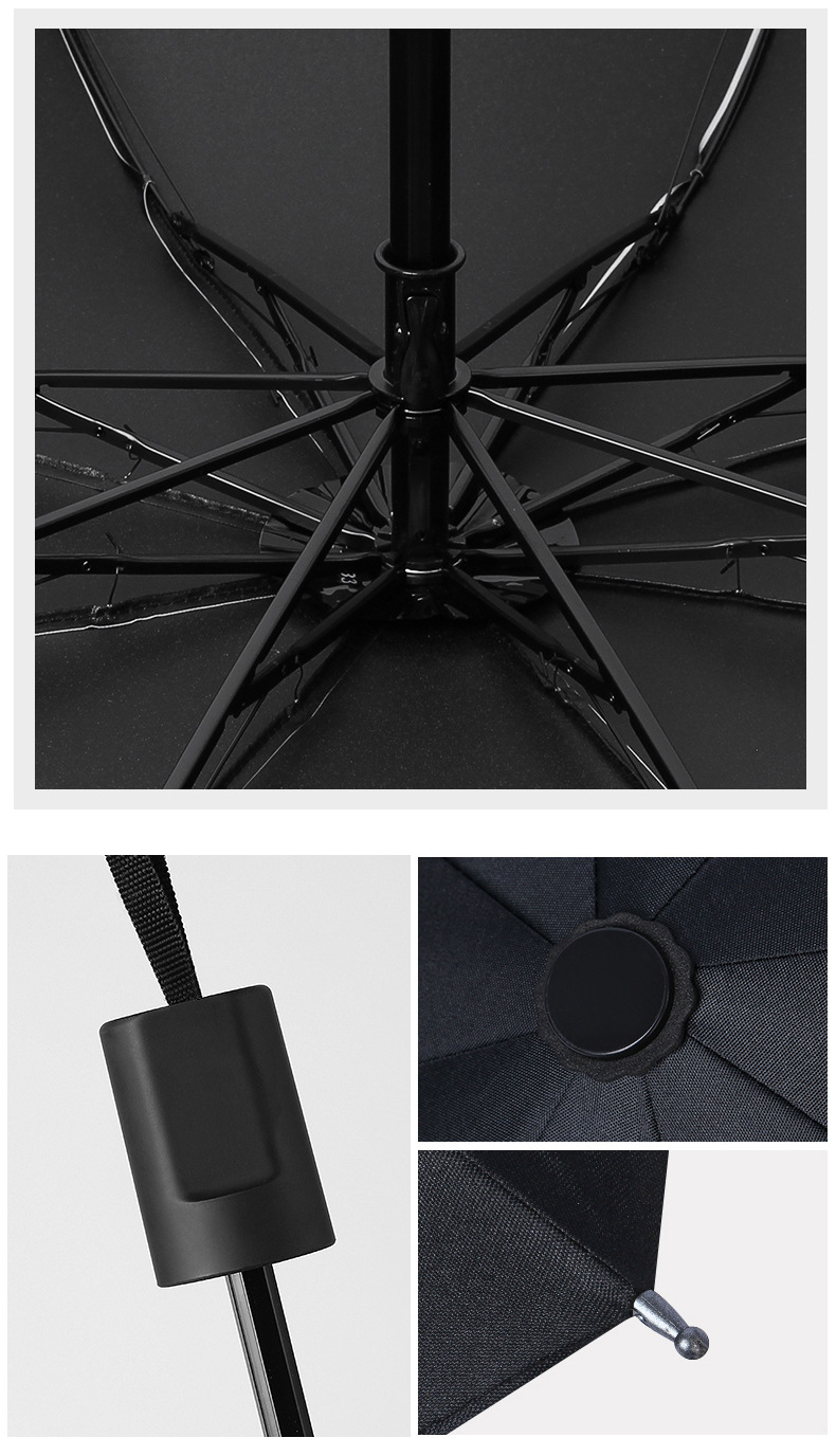 Bulk wholesale of fully automatic umbrellas, all-weather and all-weather sunshades, folding sun protection umbrellas, LOGO gifts, advertising umbrellas pic 20