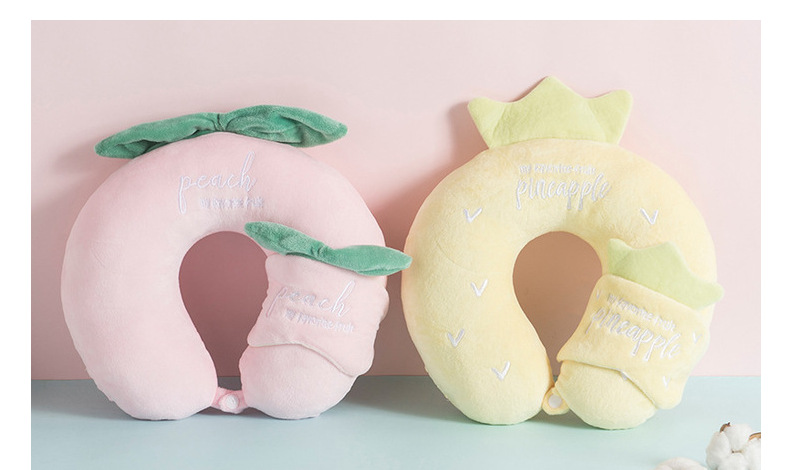 厂家直销水果卡通U型枕 商旅宝枕头 眼罩枕旅行脖子枕详情2