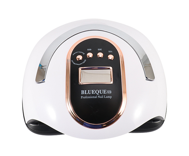 V8 Nail Art Lamp 168W high-power nail dryer with handle, digital display adjustable intelligent nail art light therapy lamp pic 20