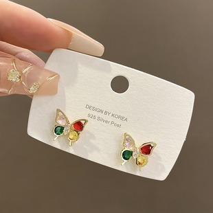 s925银针珍珠高级轻奢小众百搭气质耳环小香耳饰义乌新款饰品夏季详情12