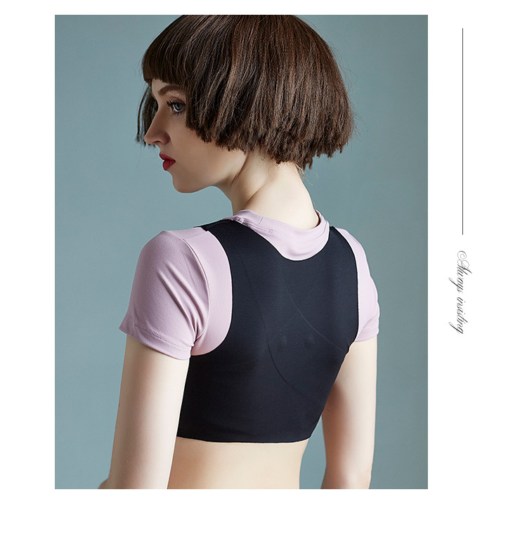 New back-pull traceless shaping chest support, traceless gathering and lactation adjustment type corrective belt, anti-hunchback shaping garment pic 12