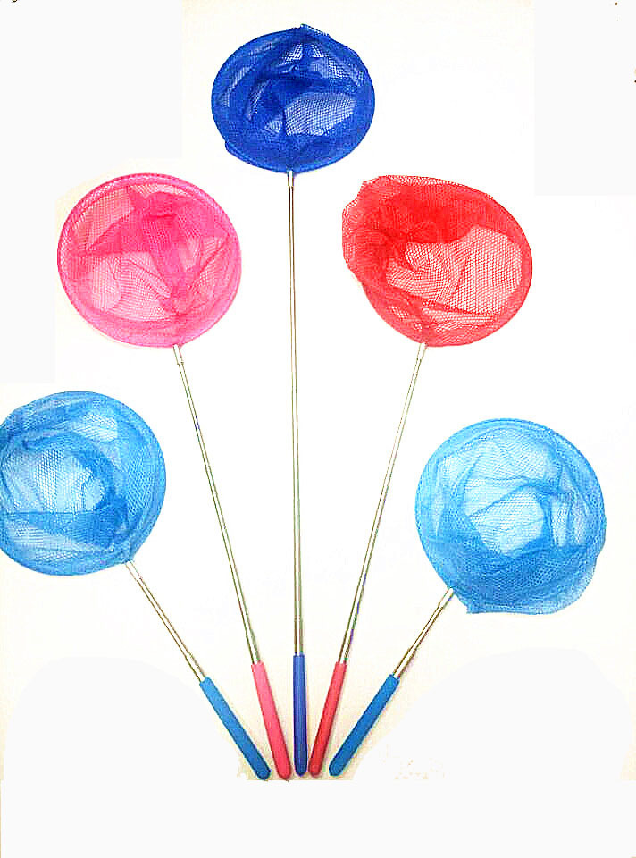 Butterfly catching nets, fish catching nets, fly catching nets, insect catching nets, telescopic insect nets, stainless steel fishing pic 33