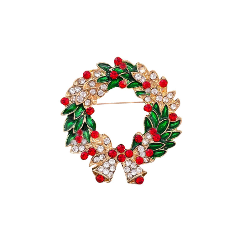 圣诞可爱胸针女胸花别针2022年新款西装大衣配饰圣诞节秋冬氛围感详情5
