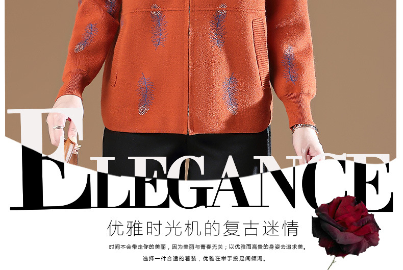 Edad media mamá primavera otoño abrigos primavera otoño nuevo estilo estilo corta corta edad media moda mujer chaquetas tops pic 2
